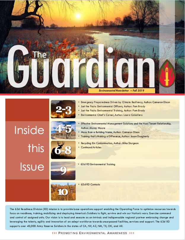 The Guardian - Fall Newsletter